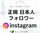 instaリアル日本人フォロワー100人増やします ✨減少なし✨バレない✨100人以上〜可能✨ イメージ1