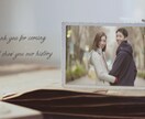 写真72枚使用可！結婚式のPRムービー作成します 【修正無制限】ココナラ取引実績1000件以上 イメージ3