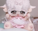 基本材料費込み♡オリジナルぬいを制作します 丁寧な刺繍で豊かな表情に仕上げます！手作り感のある可愛さです イメージ1