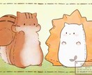 限定価格！動物キャラをぬいぐるみ風イラストにします 先着2名様のみのキャンペーン価格です（残り1枠） イメージ2