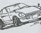皆さんの愛車を名刺サイズでスケッチします 〜あなたの愛車を手のひらサイズに〜 イメージ1