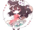 商用利用可！！デフォルメイラストを描きます リテイク無制限！かわいい女の子が得意です✨ イメージ7