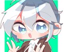限定価格！SNS用のアイコンを制作します カラフルなSDキャラのイラストを描きます！ イメージ1