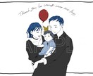 おしゃれでしっとりしたオリジナルイラスト描きます ご希望を細かくヒアリングし、様々な用途でお描きします。 イメージ3