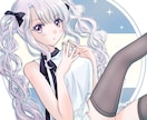 一枚絵・立ち絵イラスト描きます 商用利用可!アニメ塗りテイストでお描きします! イメージ6