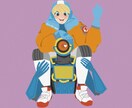 やさしいデザインのイラスト描きます ざっくり相談OK！やさしい雰囲気のイラスト描きます イメージ6