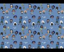 シームレスパターンイラストをお作りします あなただけが自由に使える世界で一つだけの背景をお作りします イメージ4