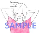 シンプルなイラストアイコンを作ります Twitter、ブログ、インスタなどにどうぞ イメージ1