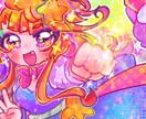インパクト大！かわいい！イラストを描きます 元気でかわいい女の子のイラストを描くのが得意です！ イメージ2