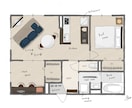 間取り図をお手書き風にオシャレにします マンションや一軒家を手書きにしてHPなどを引き立たせます♪ イメージ2