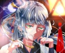 かっこいいアイコン用イラストお描きします 先着5名様まで低価格！存在感あるキラキラしたアイコンを制作！ イメージ1
