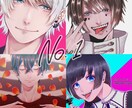 SNS用アイコン描きます SNSのアイコンを映えさせたい、自分だけのものが欲しい方に イメージ1