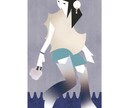 グラフィックデザイン、イラストを描きます グラフィカルな人物や動物のイラストが得意です！ イメージ4