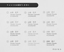 印刷込み！シンプル似顔絵入りモノクロ名刺作成します 人とのコミュニケーションが楽しみになる名刺をお届け☺︎ イメージ5