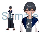 人物の全身イラストを描きます オリジナル立ち絵やオリジナルキャラクターを作成します！ イメージ3