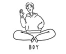 シンプルな線画イラストを描きます あたなだけのイラストを描きます！プレゼントにも◎ イメージ1