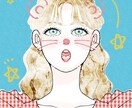 おしゃれ可愛いイラスト描きます ＊納期相談OK＊アイコン利用◎SNS利用◎商用利用◎ イメージ1