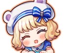 可愛いミニキャライラスト制作します ミニキャラ、ちびキャライラスト描きます イメージ3