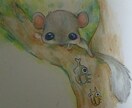 似顔絵、動物似顔絵、その他オーダー受けます お気に入りの写真で可愛く手描きで似顔絵描きます イメージ2