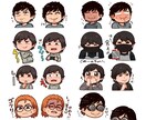 ゆるもちスタンプ・バッジを描きます YouTube、Twitch等のスタンプにオススメです！ イメージ3