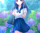 ご希望に合ったイラストを描かせていただきます 線画有りの厚塗りっぽいイラストを描きます！ イメージ1