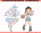 あなたのマイキャラ、うちの子を可愛く描きます IRIAM、Vtuberなど配信をされてる方にもおすすめ！ イメージ4