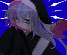 貴方の世界観を大切に絵を描きます 憂いや儚さ、複雑で美しい情感をお求めの方に。 イメージ4