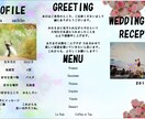 席札･席次表の作り方教えちゃいます あなただけの思い出に残るものを作りましょう♪ イメージ3