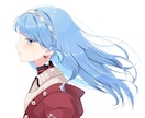 アニメ塗りで女の子イラストを制作いたします 表情が魅力的な女の子イラストはお任せください！！ イメージ5