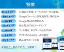 格安！現役経営者が最新AIを活用したLPを作ります 丸投げOK！予約が入る構成付き｜最短2日納品・スマホ対応 イメージ3