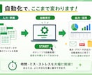 Excel/VBAで繰り返し作業を自動化します 初めての方も安心、動作確認まで丁寧に対応します イメージ3