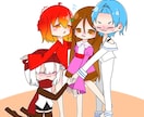 ゆるいアイコンイラスト描きます あなたの創作描かせてください！！ イメージ2