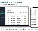 小型業務アプリを開発します 予約・管理・集計を使いやすくアプリ化 イメージ2