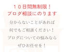 １０日間質問し放題！ブログの悩みを解決します ブログ記事の書き方を知りたい、上位表示の取り方を知りたい方へ イメージ2