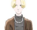 アイコンで使える可愛らしいイラストを描きます 送っていただいた人物写真に沿った可愛らしいイラストを描きます イメージ3