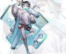 今だけ30%OFF！配信向け立ち絵描きます イラストのパーツ分け、表情差分！！対応可！！ イメージ6