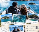 旅の思い出を5ページの記録作品に仕上げます 写真だけでは残せない、あの日の旅まで残します。 イメージ9