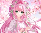オリジナルキャラのバストアップイラストを制作します OC・SNSアイコンに！草稿2回無料修正で丁寧に対応 イメージ3