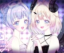 キラキラでかわいいイラスト制作します 最短2日納品！ハロウィンに間に合います！ イメージ9