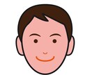 シンプルな線画で似顔絵アイコン描きます 経験10年超のプロイラストレーターが最短即日で納品します♪ イメージ1
