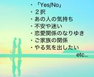 あなたのモヤモヤ！占います ★タロット占い★YES/NO★２択★恋愛★子育て★仕事… イメージ3