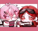 デフォルメイラスト描きます ミニキャラのイラストを描きます！SNS等使用可能です。 イメージ1