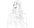 アイコンイラスト描きます SNSアイコン.カップル.プレゼント用のイラスト描きます イメージ3