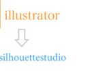 silhouettestudio用データ作ります イラストレーター(.ai)から.studio3に変換します。 イメージ1