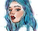 あなたの似顔絵ニュアンスで描きます ヘンテコな世界観であなたを表現します イメージ4
