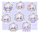 なめらかに動く！ミニキャライラスト制作します Twitchエモート、SNSスタンプ、配信素材などに♪ イメージ2