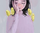 サムネイル、アイコンかきます 独特な雰囲気のイラストかきます イメージ2