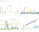 鳥獣戯画、浮世絵風など和風イラストを描きます データ対応。本格手描きで上品。ご朱印等多数。企業様にも。 イメージ8