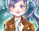 似顔絵、イラスト描きます 夏休み特価！マンガ風の似顔絵やアイコン用イラストを描きます。 イメージ5