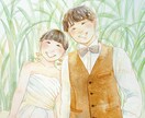 柔らかい雰囲気のウェルカムボードを作成します 透明水彩で記念すべき日にぴったりなイラストをお描きします＊ イメージ5